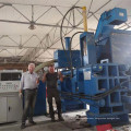 Horizontal Briquette Machine for Brass Meter Steel Metal